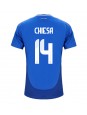 Italien Federico Chiesa #14 Heimtrikot EM 2024 Kurzarm